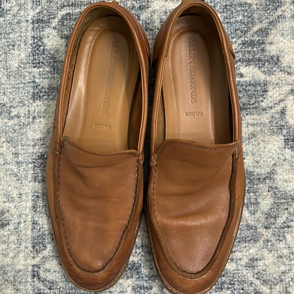 Allen Edmonds Men\'s Wilder Venetian casual, dress up leather Loafer- size 10.5D main image 7